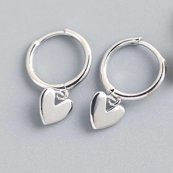 Jewelry - NEW 925 STERLING SILVER TASSEL HOOP EARRINGS